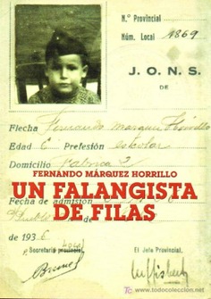 Un falangista de filas