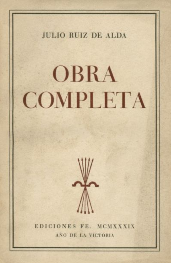 Obra completa Julio Ruiz de Alda