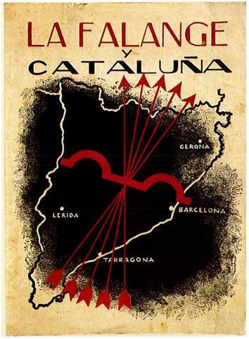 La Falange y Cataluña