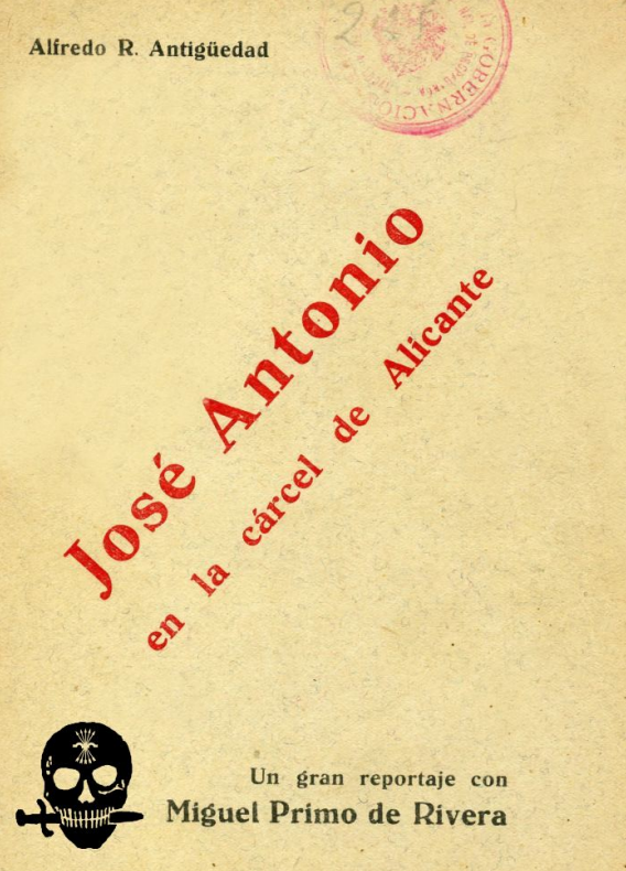 José Antonio en la cárcel de Alicante
