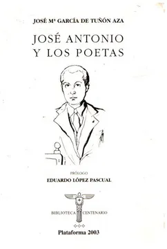 José Antonio y los poetas